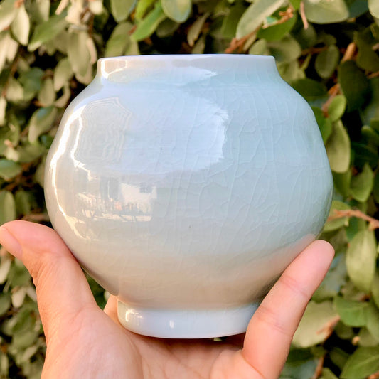 Tiny Moon Jar – Handmade Ceramic Pot by Moon Pottery | Ready-to-Gift with Gift Box