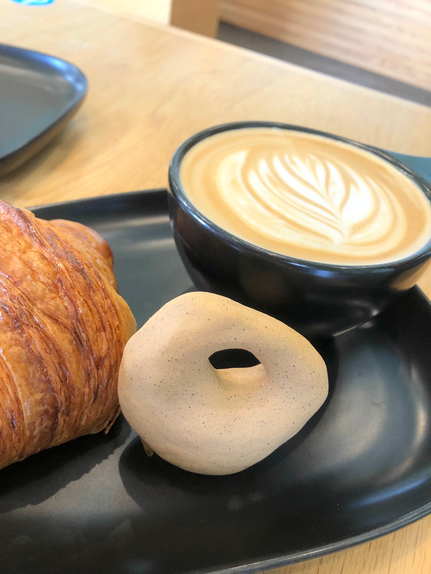 Antelope Canyon-Inspired Stone - Handmade Soothing Texture, Portable by Moon Pottery