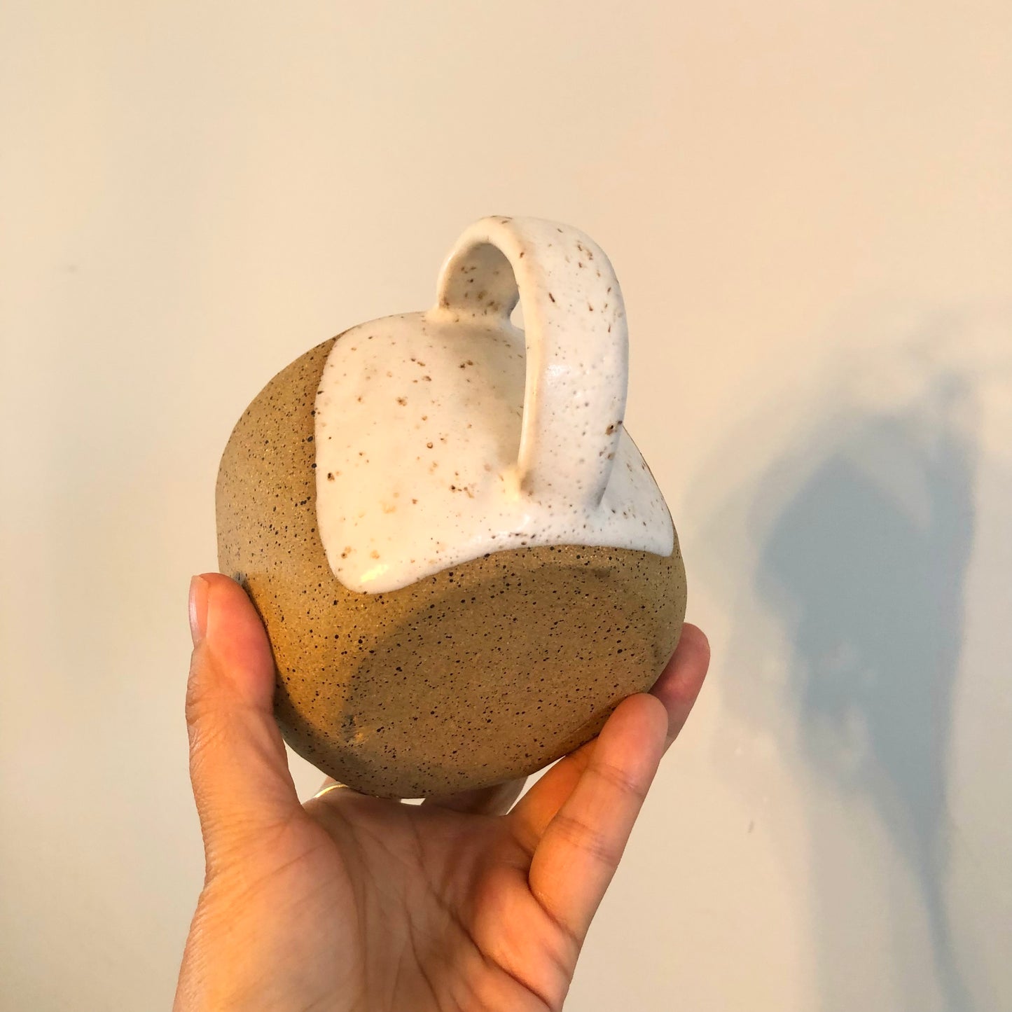 Speckled Clay & Glaze Mug - Handmade by Local Artist Moon Pottery