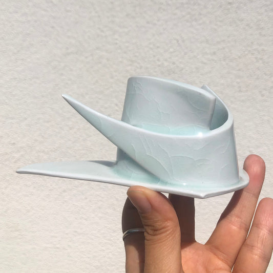 Porcelain Art Sculpture - Pastry Art-Inspired Art by Local Artist Moon Pottery PstPrc01