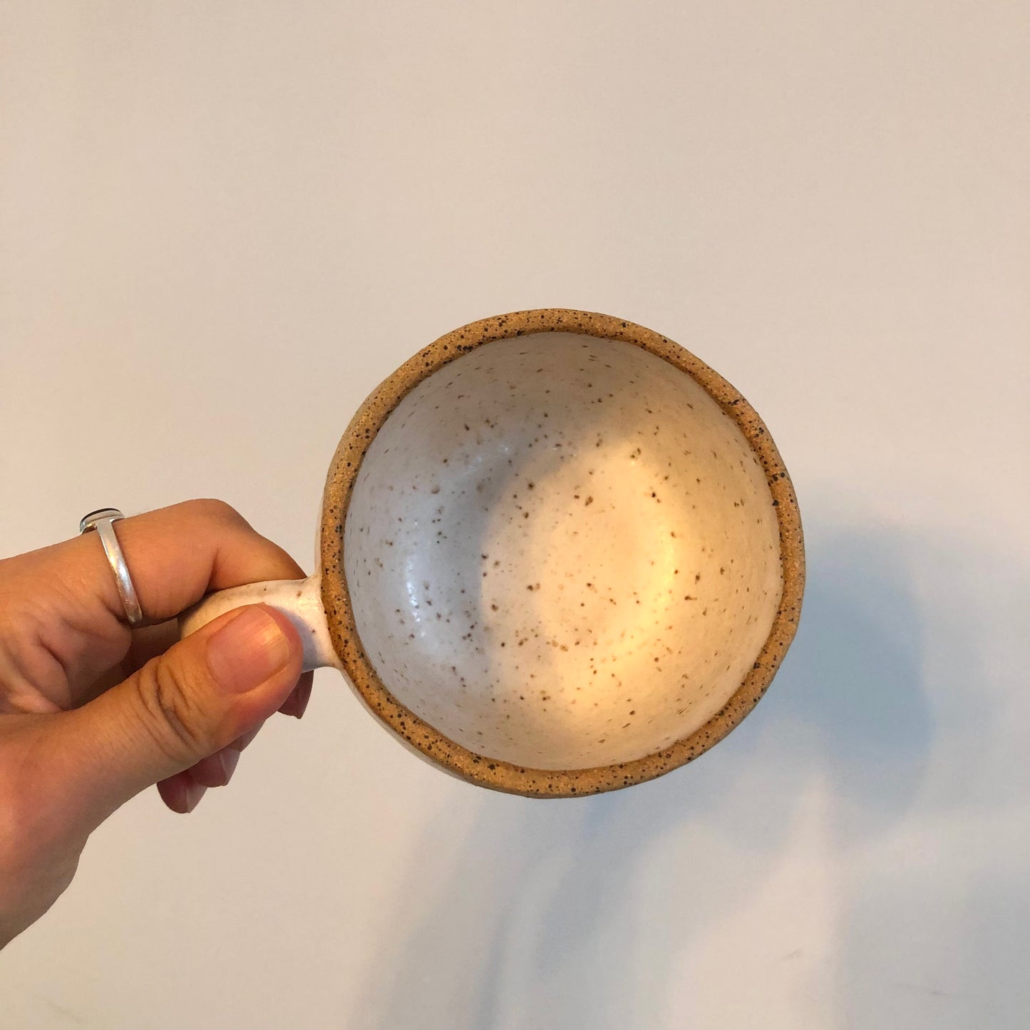 Speckled Clay & Glaze Mug - Handmade by Local Artist Moon Pottery