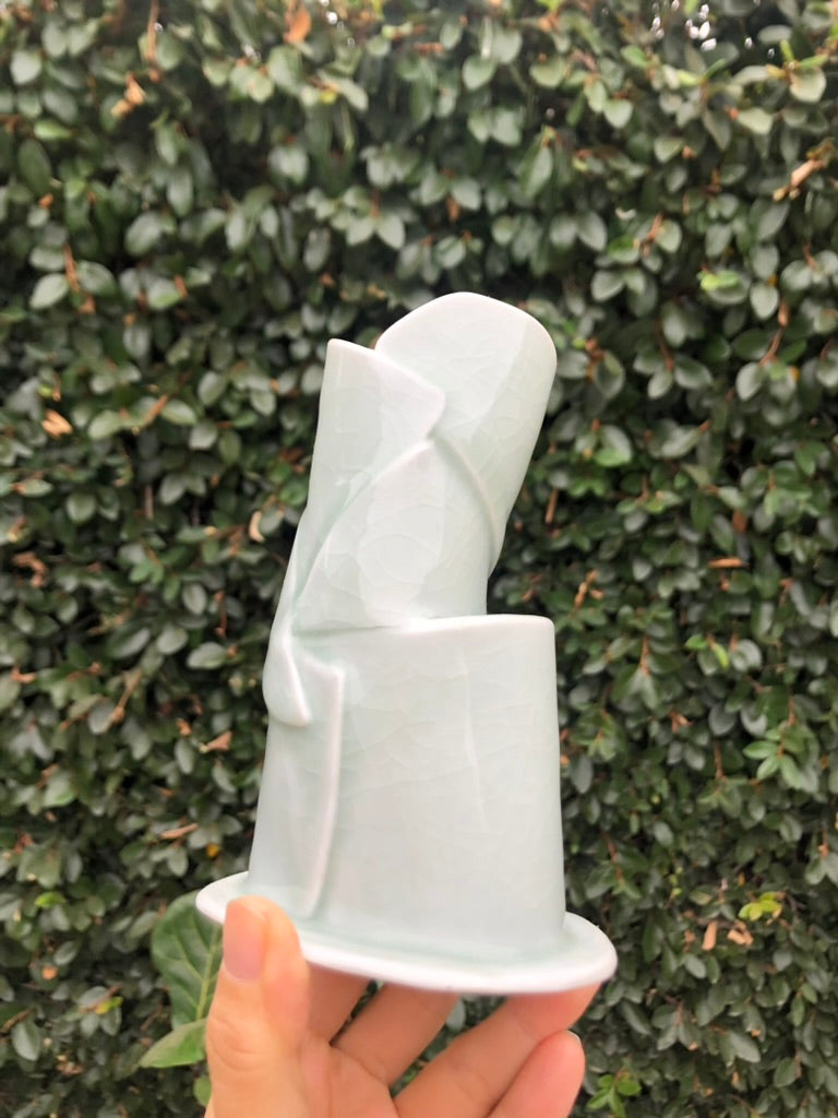 Porcelain Art Sculpture - Pastry Art-Inspired Art by Local Artist Moon Pottery PstPrc01