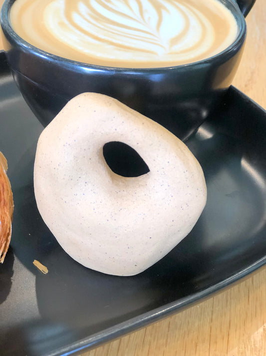 Antelope Canyon-Inspired Stone - Handmade Soothing Texture, Portable by Moon Pottery