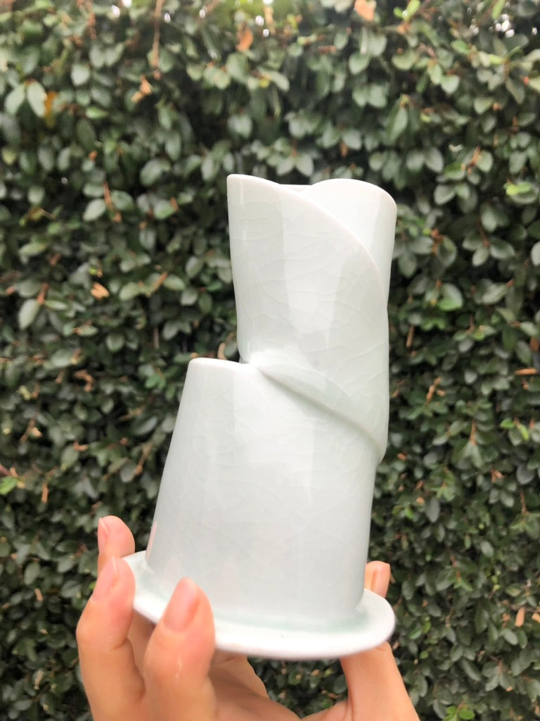 Porcelain Art Sculpture - Pastry Art-Inspired Art by Local Artist Moon Pottery PstPrc01