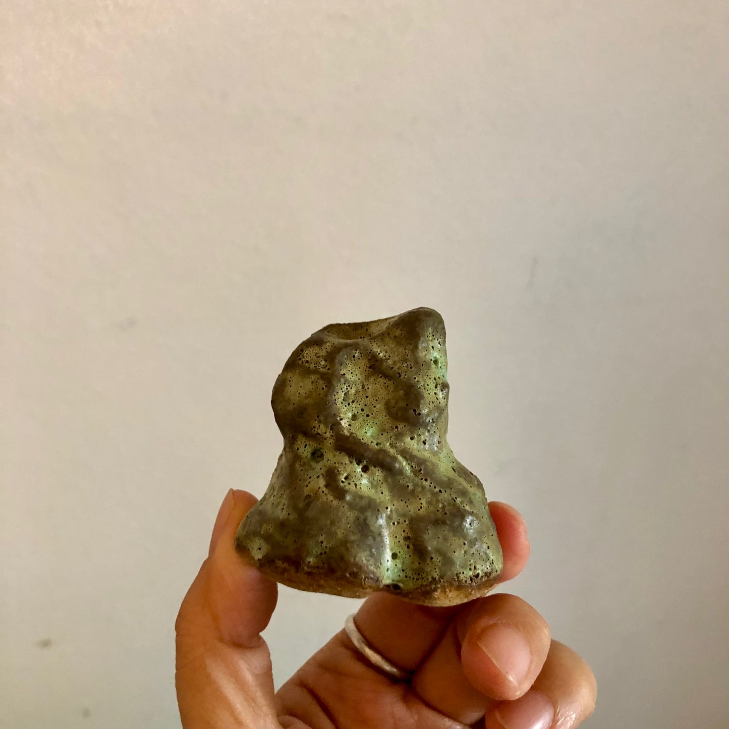 Handmade Tiny Figurine Vase – Moon Pottery | Sweet Drift Flower Vase & Incense Holder, Perfect Gift