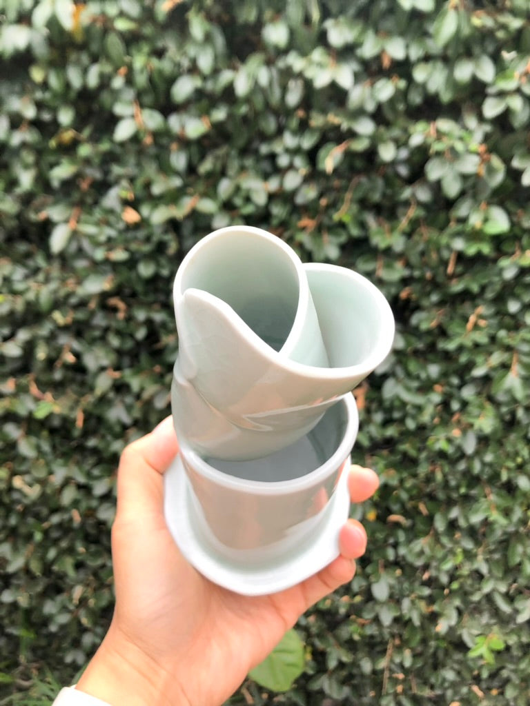 Porcelain Art Sculpture - Pastry Art-Inspired Art by Local Artist Moon Pottery PstPrc01