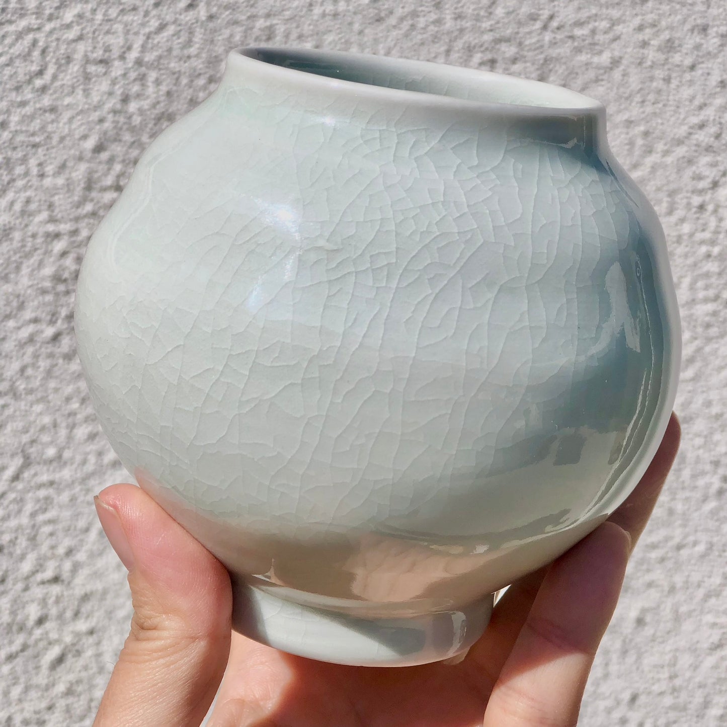 Tiny Moon Jar – Handmade Ceramic Pot by Moon Pottery | Ready-to-Gift with Gift Box