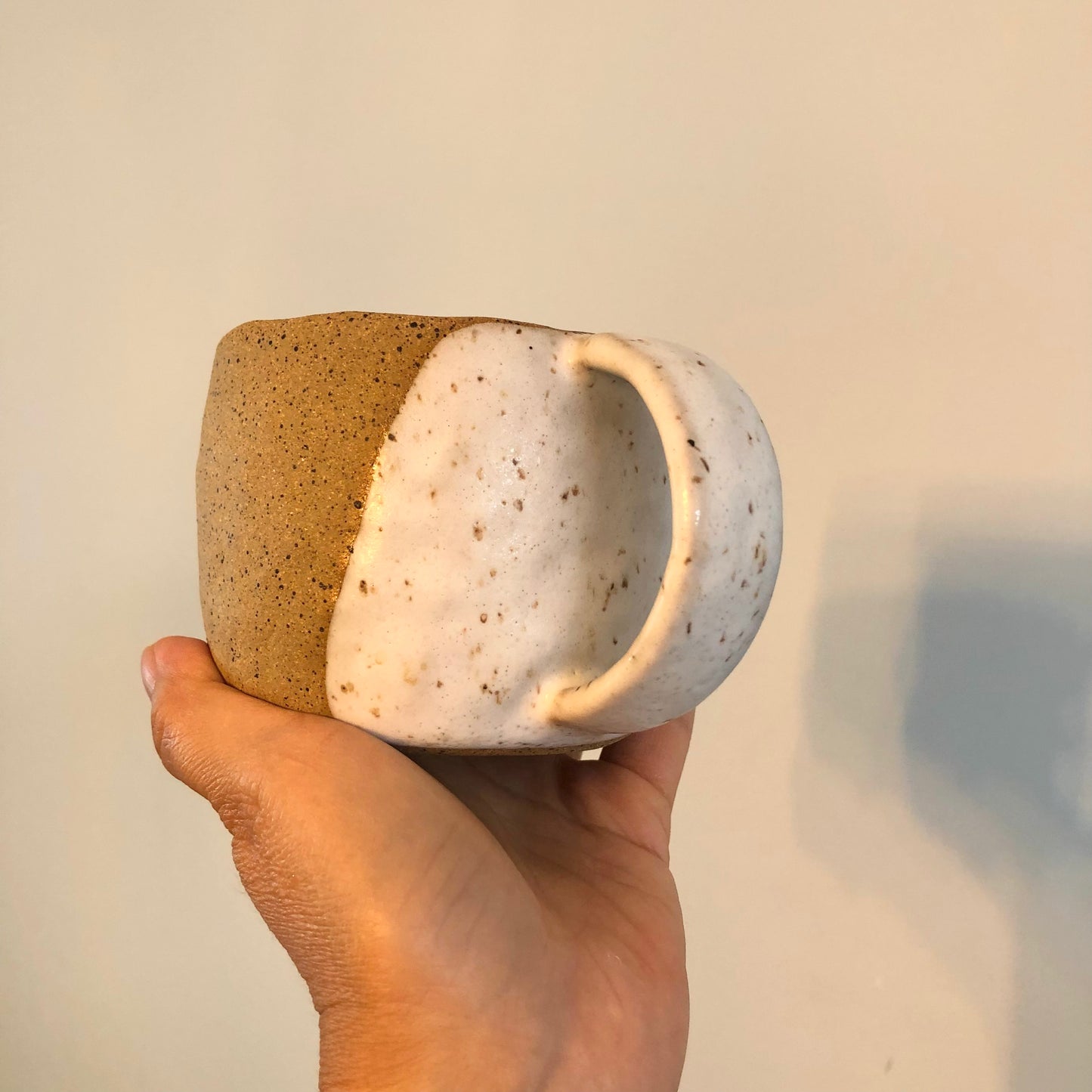 Speckled Clay & Glaze Mug - Handmade by Local Artist Moon Pottery