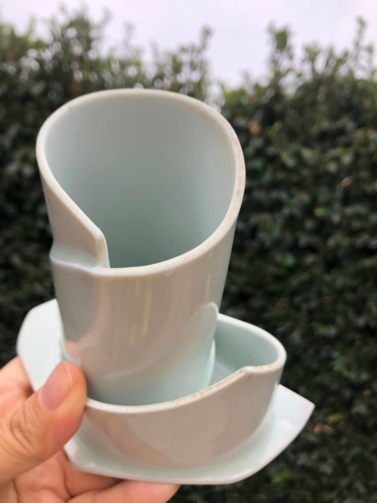 Porcelain Art Sculpture - Pastry Art-Inspired Art by Local Artist Moon Pottery PstPrc01